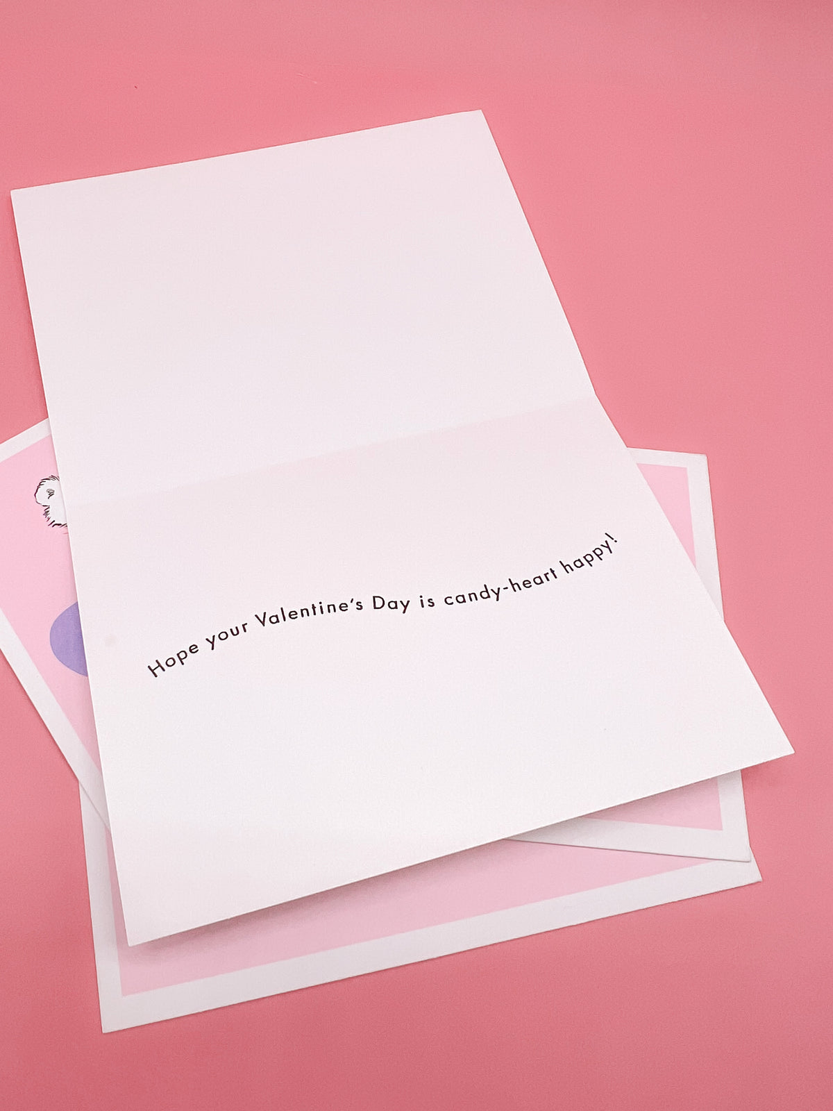 Vintage Valentine's Day Card - 90's Candy Hearts