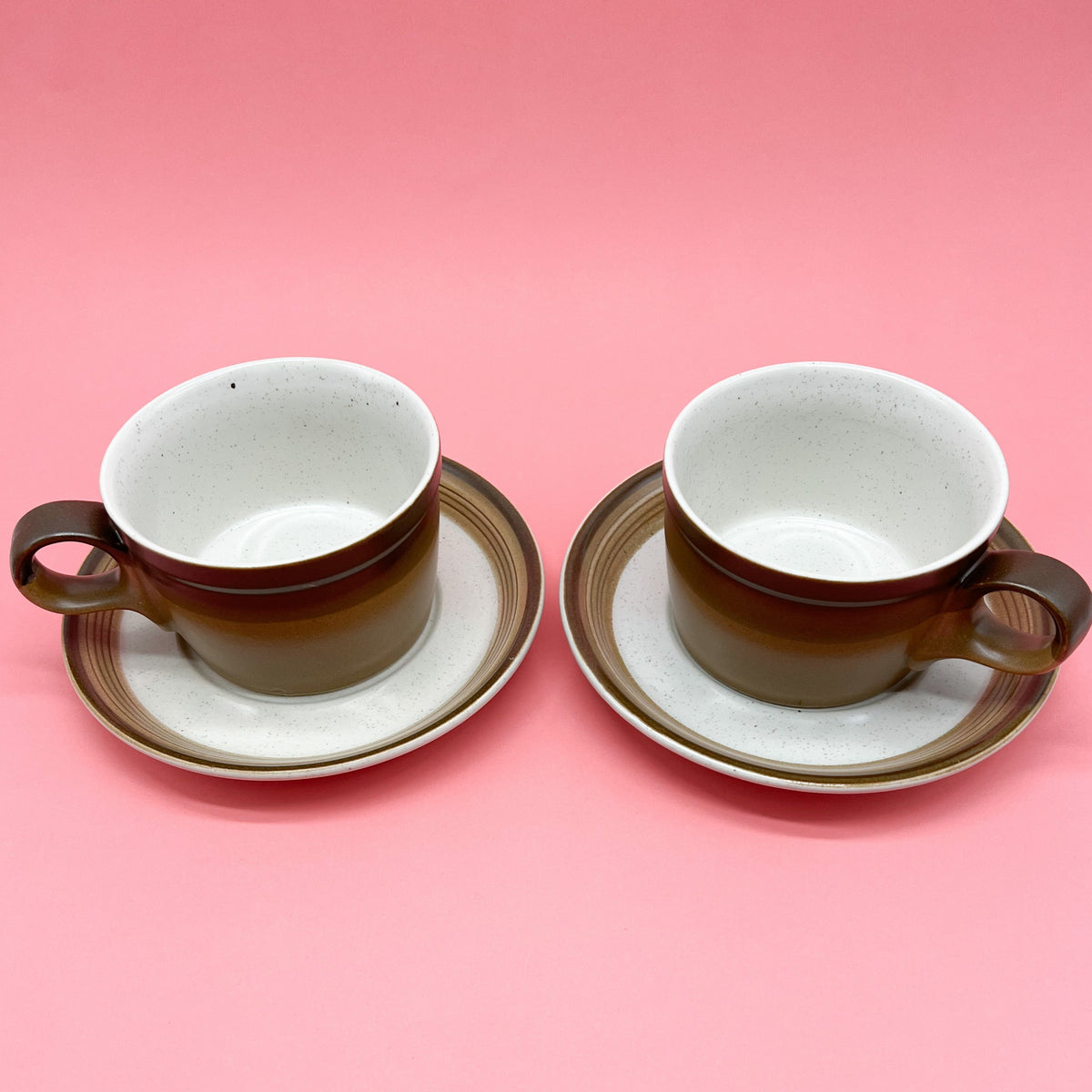 Vintage Mikasa Buckskin Cup & Saucer Set
