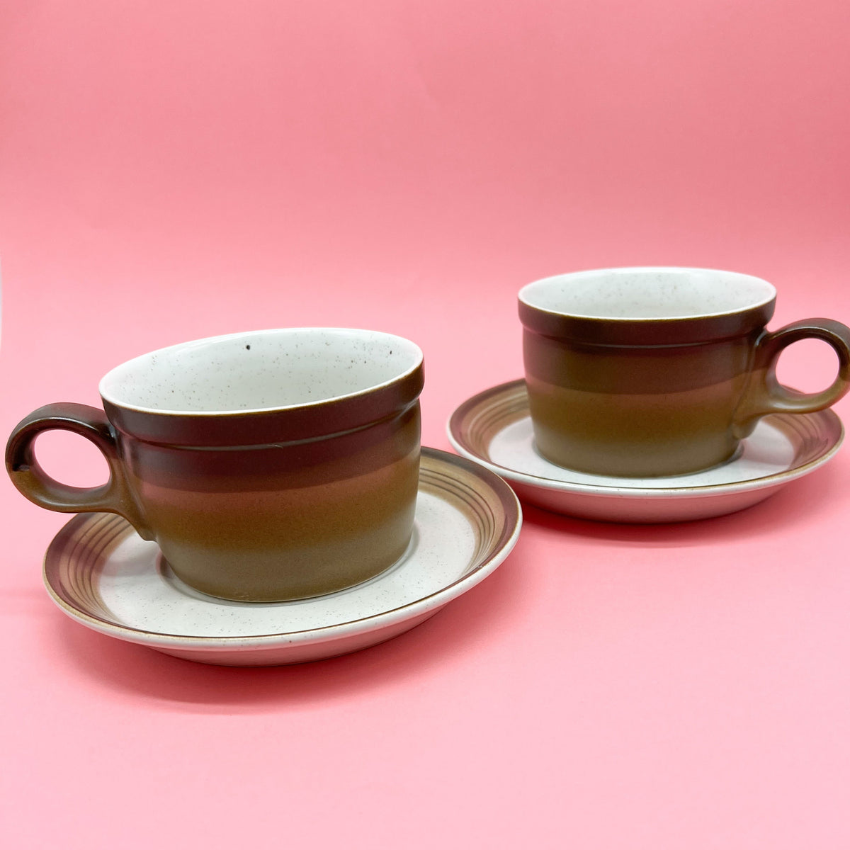 Vintage Mikasa Buckskin Cup & Saucer Set