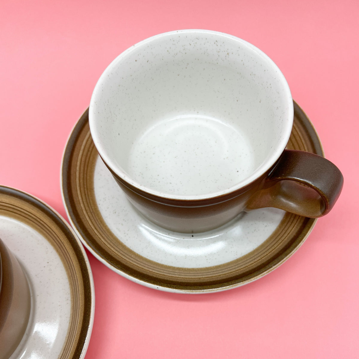 Vintage Mikasa Buckskin Cup & Saucer Set