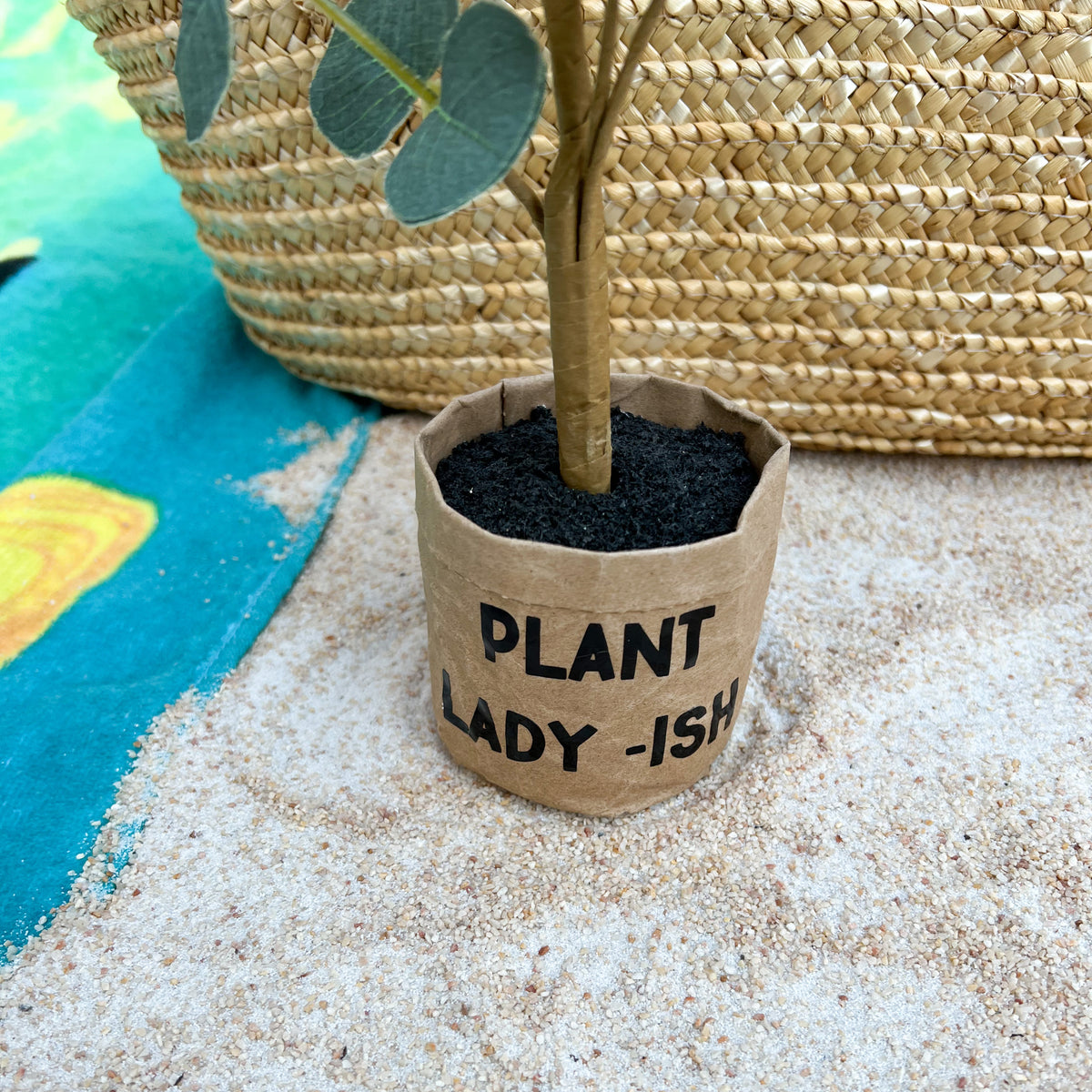 Encouraging and Humorous Faux Plants