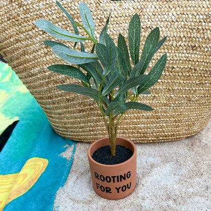 Encouraging and Humorous Faux Plants