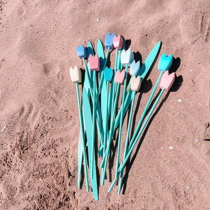 Wooden Tulips