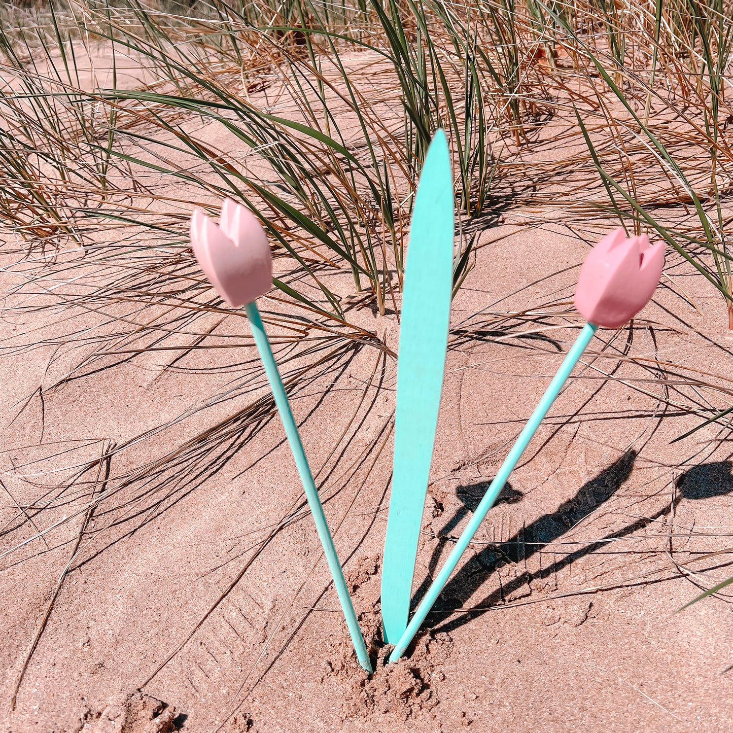 Wooden Tulips