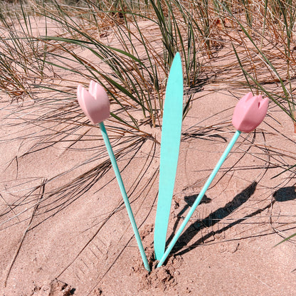 Wooden Tulips