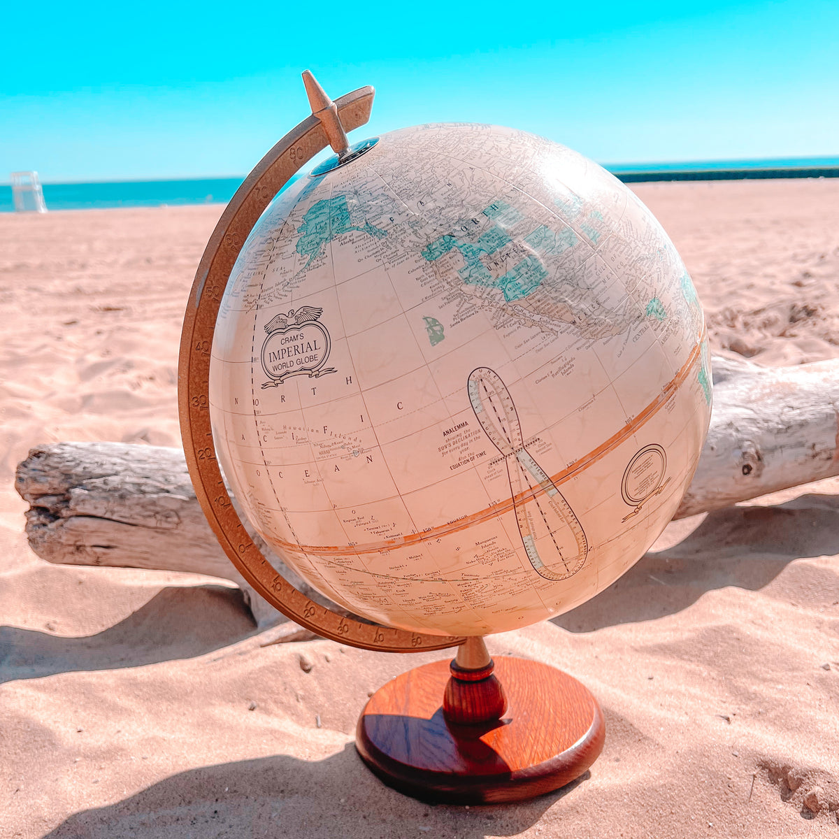 Vintage Cram's Imperial World Globe