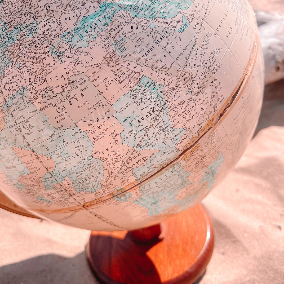 Vintage Cram's Imperial World Globe