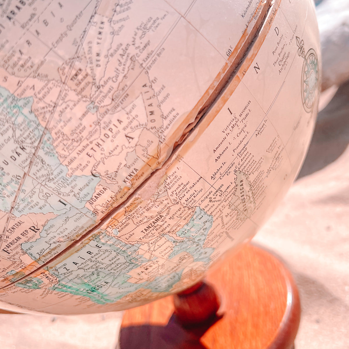 Vintage Cram's Imperial World Globe