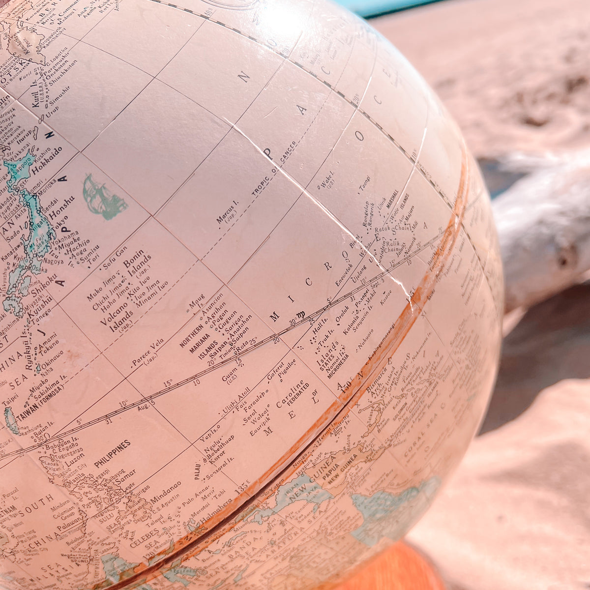 Vintage Cram's Imperial World Globe
