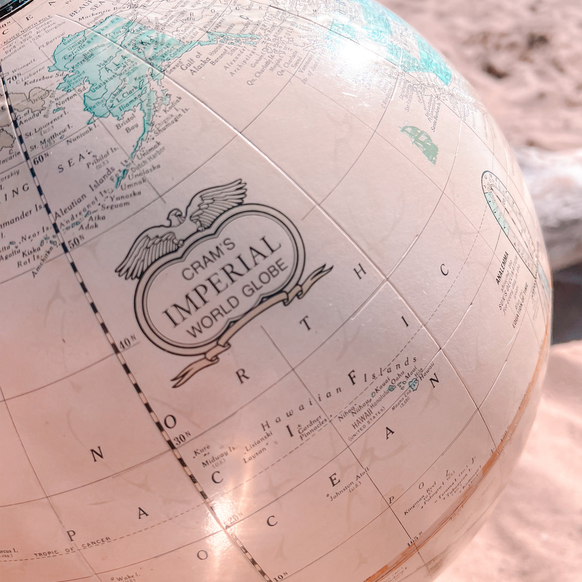 Vintage Cram's Imperial World Globe