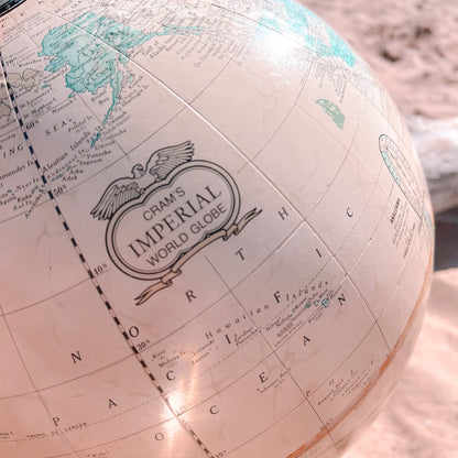 Vintage Cram's Imperial World Globe